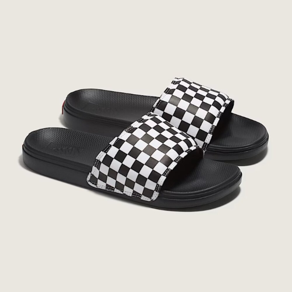 Vans La Costa Checkerboard Slide On Lightweight, Flexible, Cushioned Men's 7